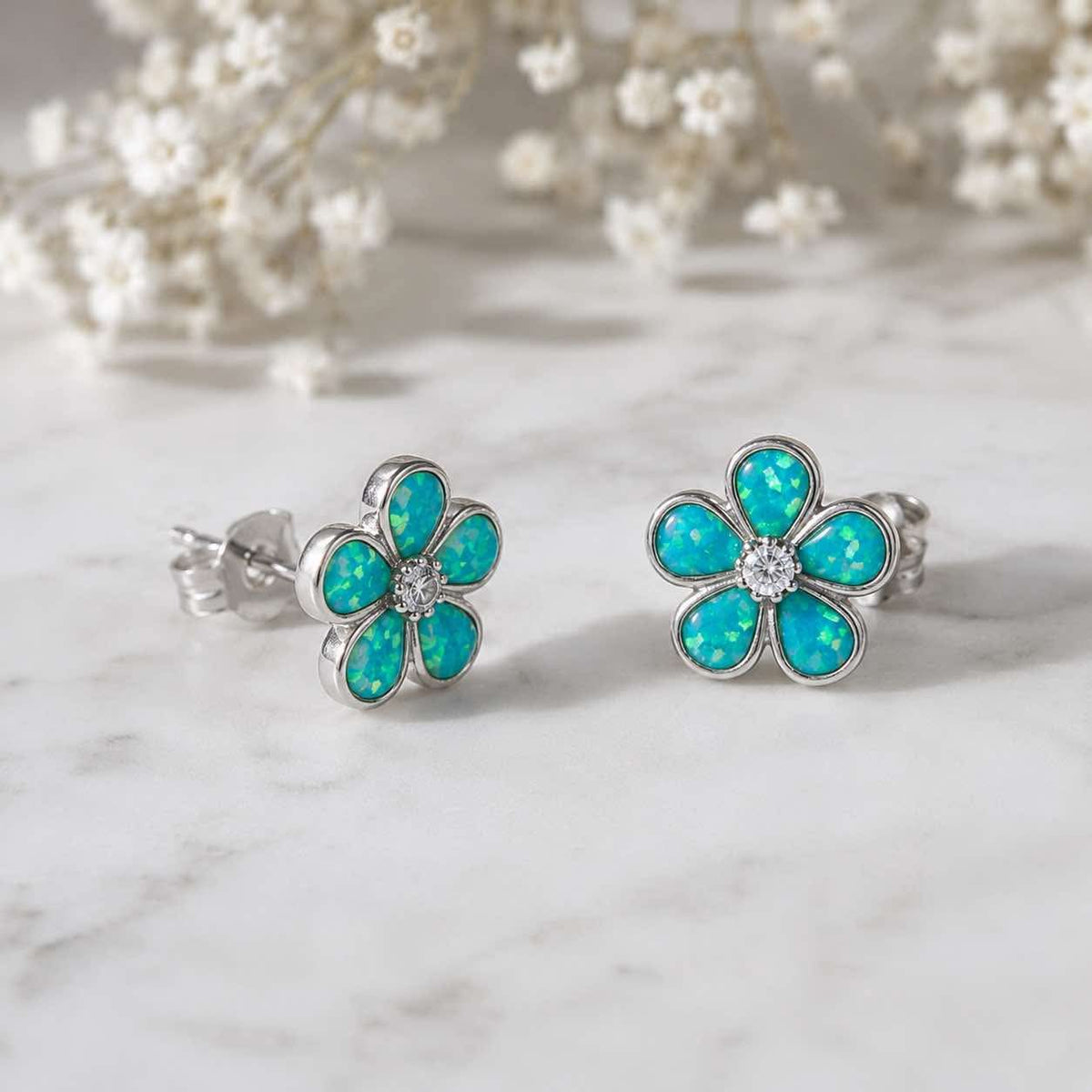 Forget Me Not Studs