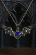 Silver Bat Pendant