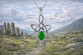 Solid Silver 925 Celtic Pendant