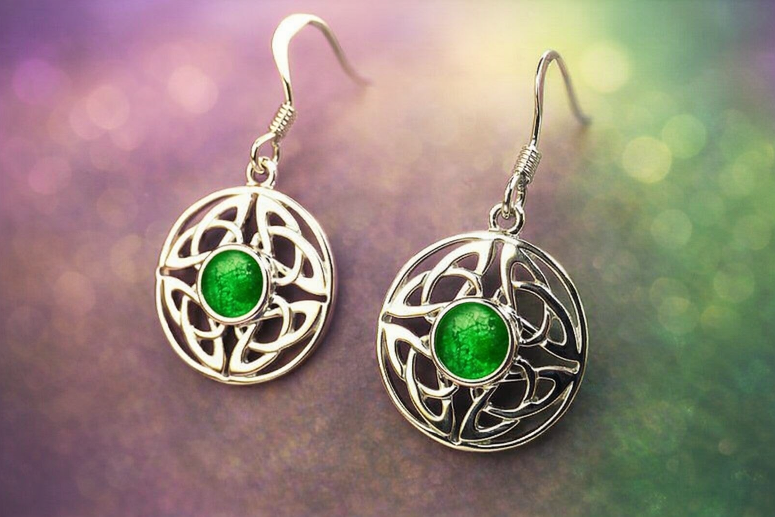A Scottish Whisper,  Celtic Earrings