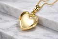 9CT Solid Gold Heart Pendant