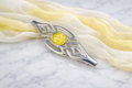 Celtic Solid Silver 925 Brooch