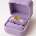 Silver Bobble Ring