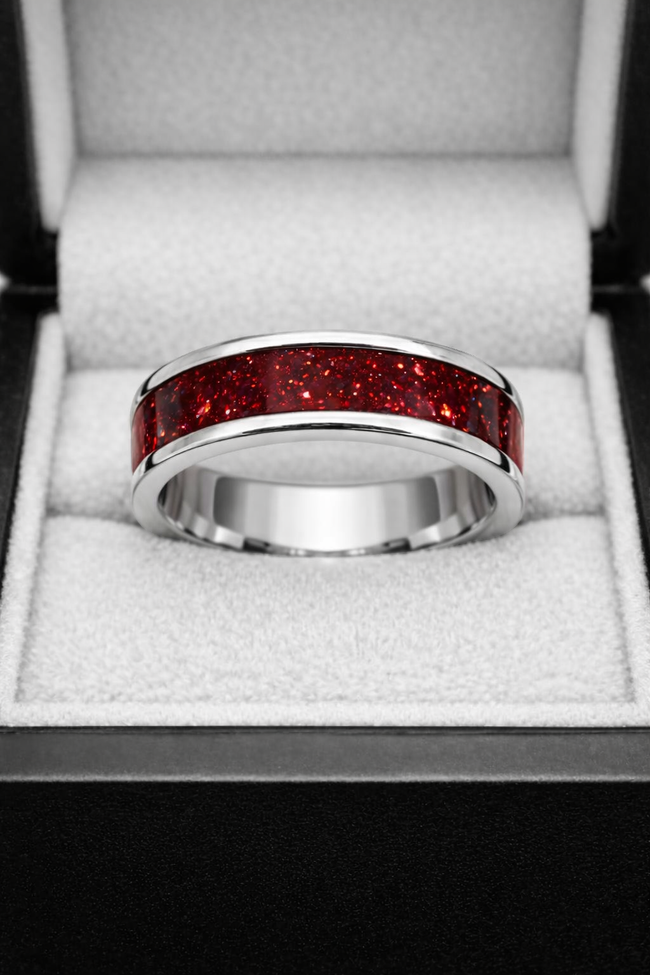 8MM 925 Channel Ring