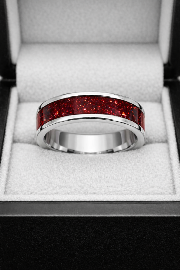 8MM 925 Channel Ring