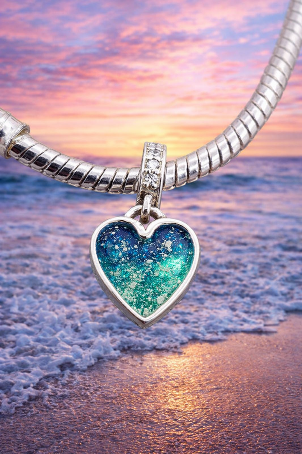 Silver Heart Charm