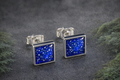 Sterling Silver Square Studs