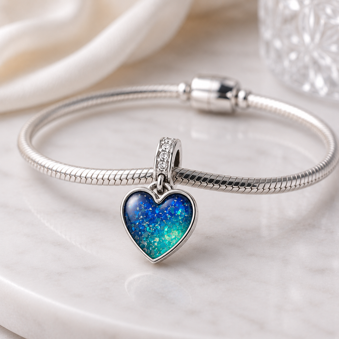 Silver Heart Charm