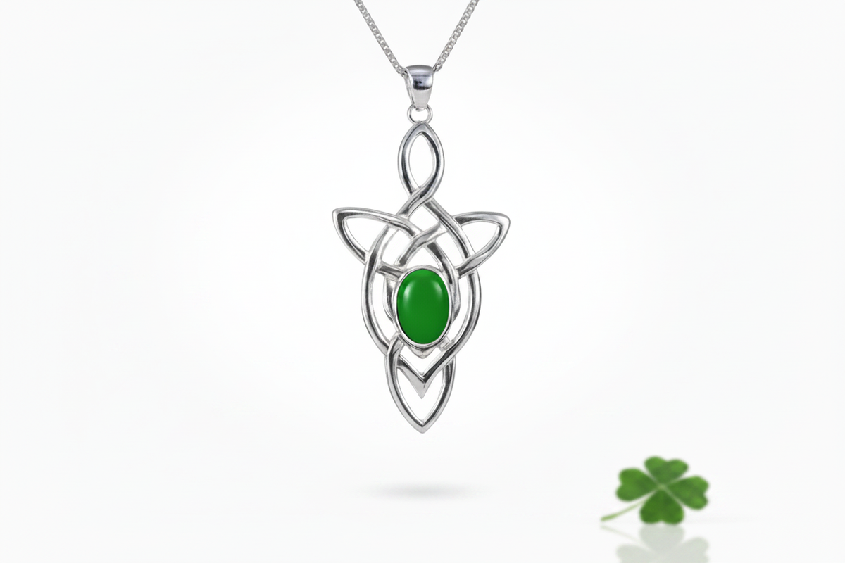 Solid Silver 925 Celtic Pendant