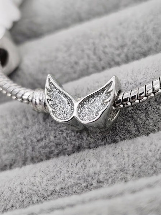 925 Silver Wing Charm