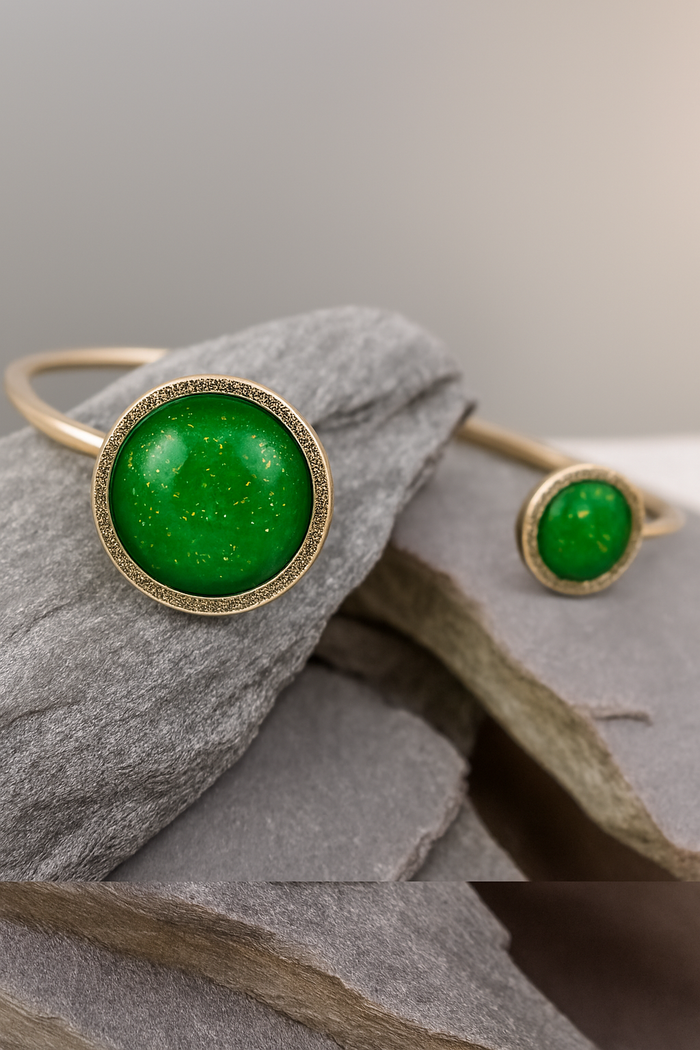 Solid Silver Circle Bangle