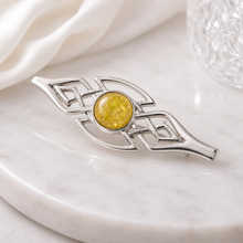 Celtic Solid Silver 925 Brooch