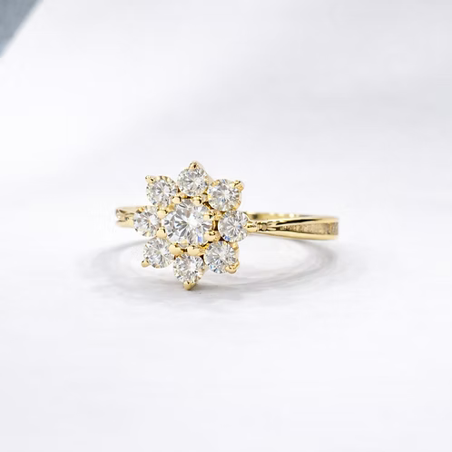9CT Gold Celestial Cluster
