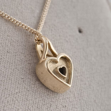 Secretly Collection  9CT Gold CZ Pendant