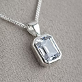My Secret Emerald CZ 925 Silver Pendant