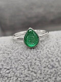 925  Silver Teardrop Ring